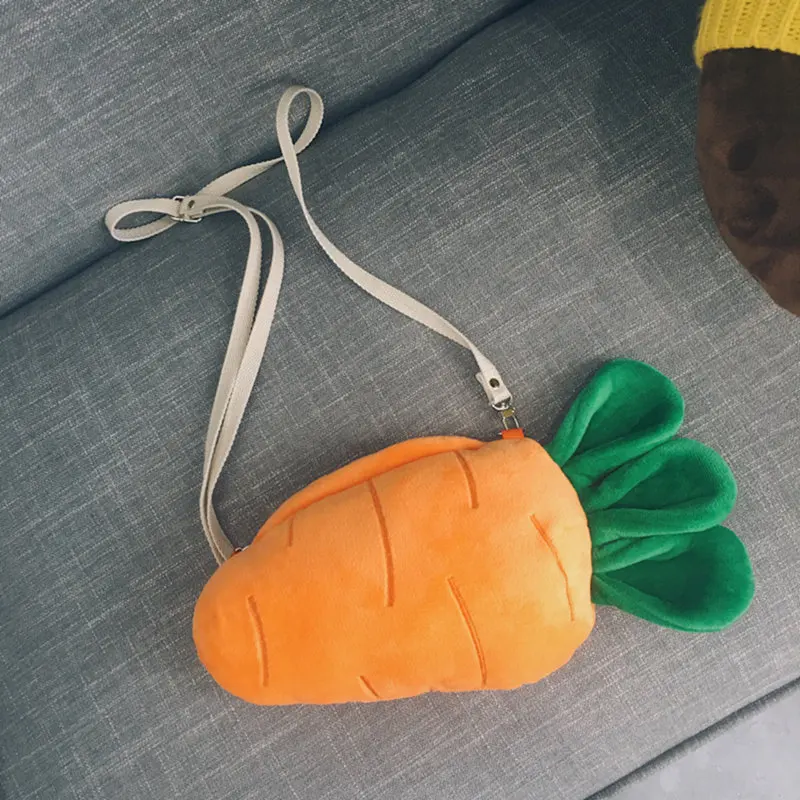 Kawaii Carrot Cartoon Design Bag/Purse