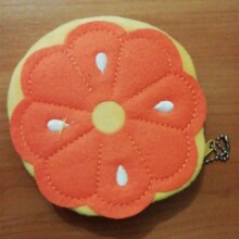 Fruit Watermelon/Lemon Shape Pocket Coin Purse Keychain Fruit Watermelon/Lemon Shape Pocket Coin Purse Keychain