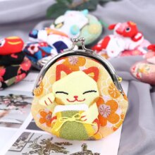 Lucky Cat Cartoon Printed Coin Purse Lucky Cat Cartoon Printed Coin Purse