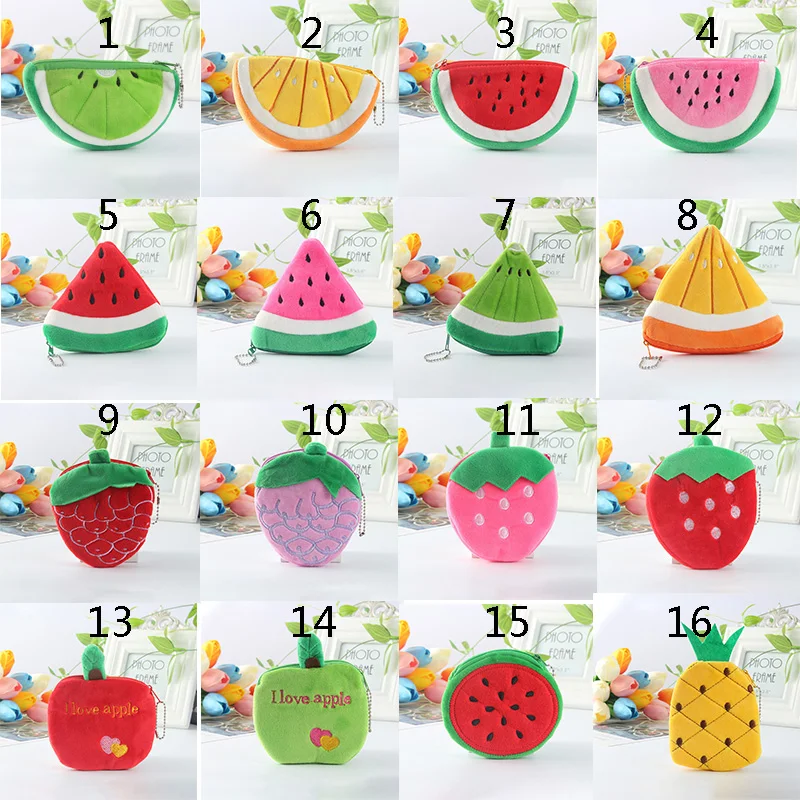 Kawaii Fruit Watermelon/Pineapple Shape Coin Purse Kawaii Fruit Watermelon/Pineapple Shape Coin Purse