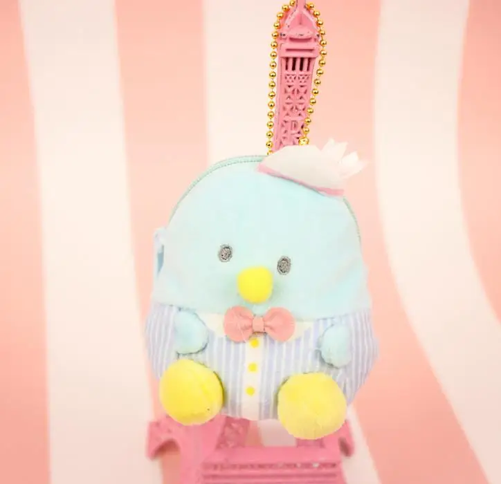 Penguin Frog  Design Plush Purse