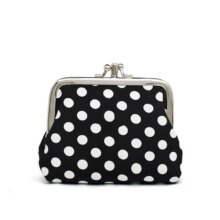 Bear And Flower Canvas Small Mini Bag Coin Plush Wallet Bear And Flower Canvas Small Mini Bag Coin Plush Wallet