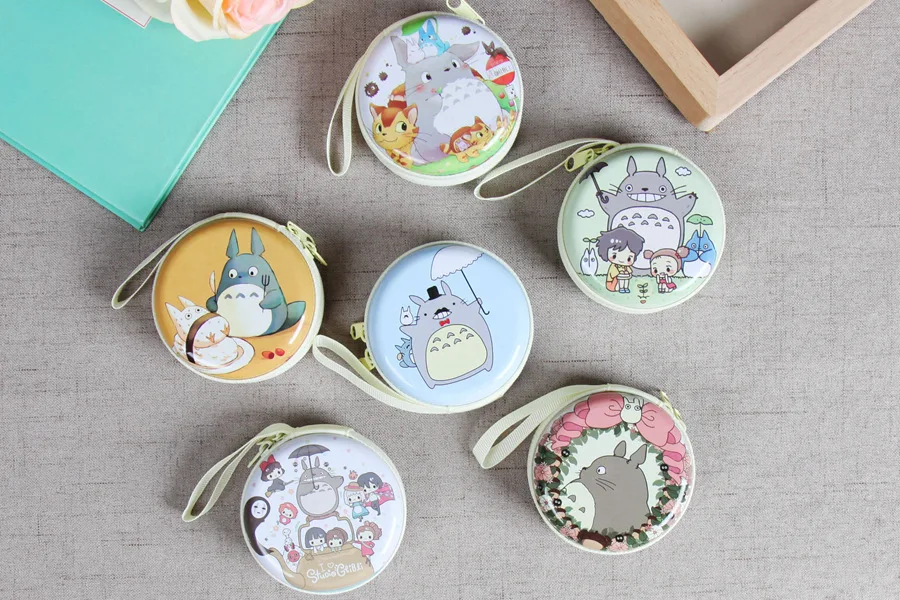 Cartoon Totoro Prints Mini Coin Purse