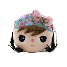 Cartoon Printed Plush Coin Purse With Zip Change Wallet Cartoon Printed Plush Coin Purse With Zip Change Wallet