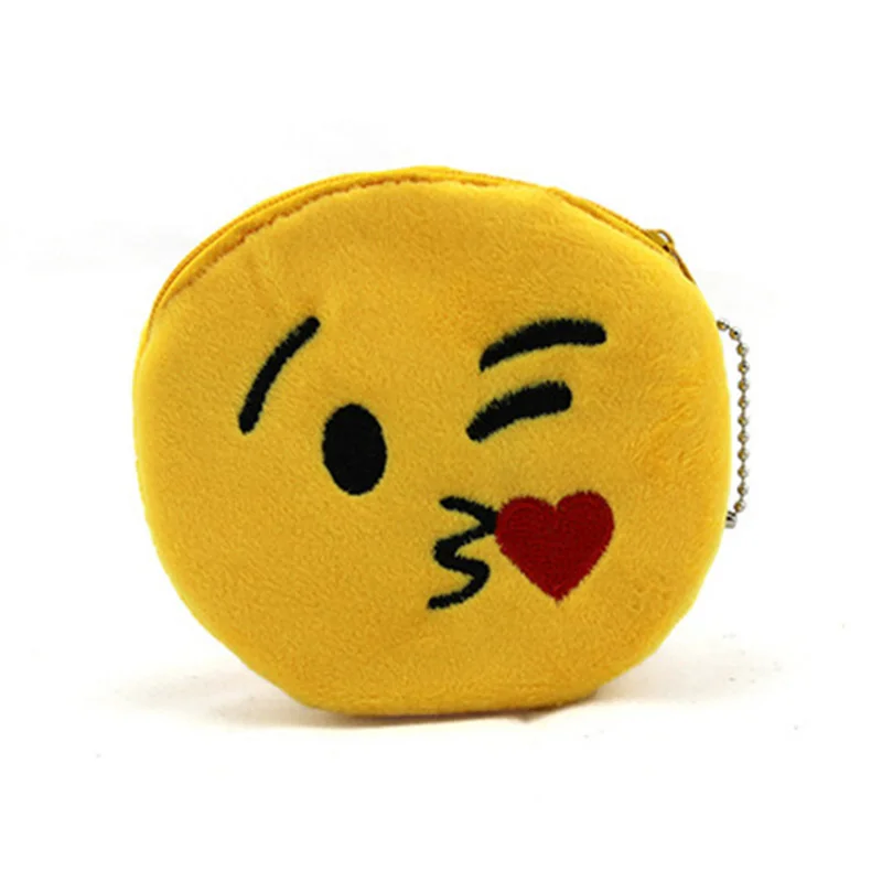 Cartoon Printed Plush Coin Purse With Zip Change Wallet Cartoon Printed Plush Coin Purse With Zip Change Wallet
