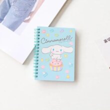 Cartoon My Melody & Cinnamoroll With Twin Star Spiral Coil Notebooks Cartoon My Melody & Cinnamoroll With Twin Star Spiral Coil Notebooks