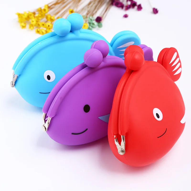 Cartoon Fish Design Coin Purse