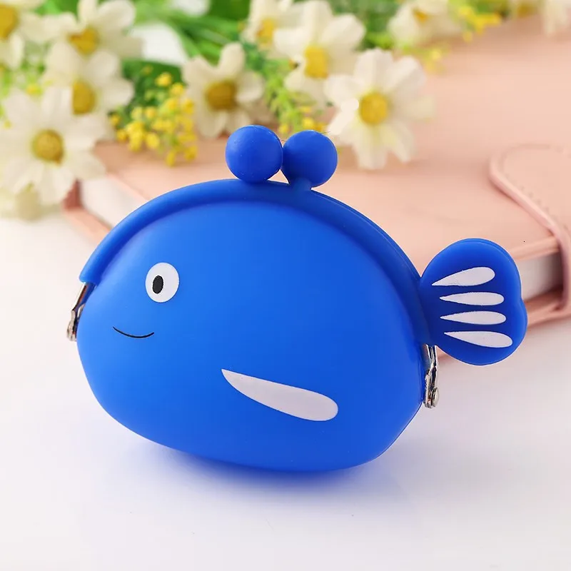 Cartoon Fish Design Coin Purse