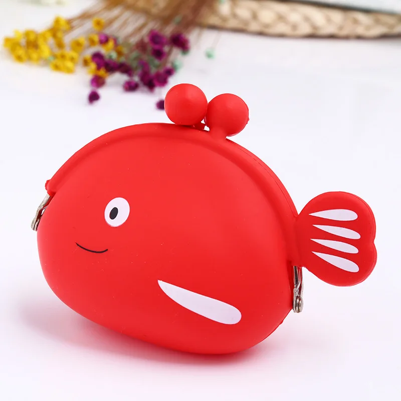 Cartoon Fish Design Coin Purse