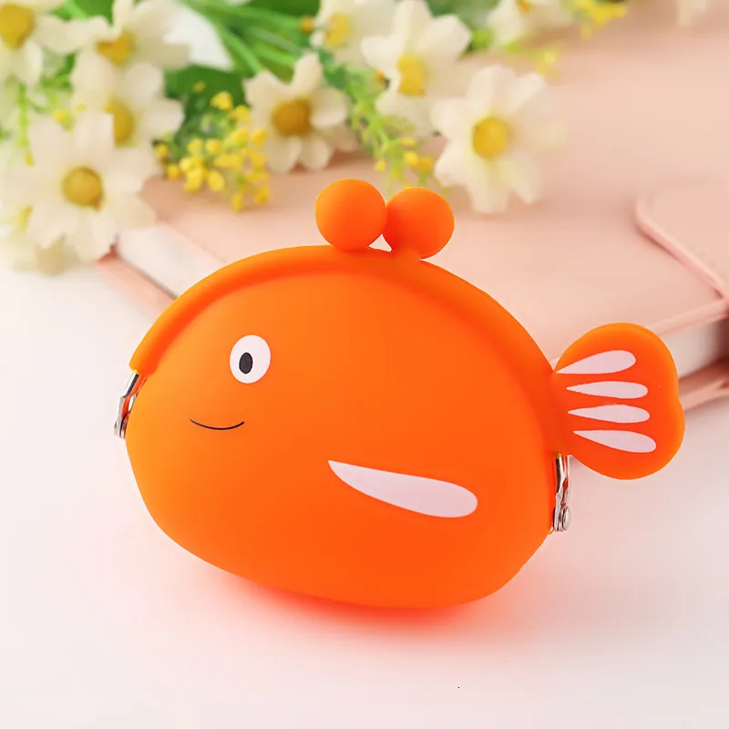Cartoon Fish Design Coin Purse