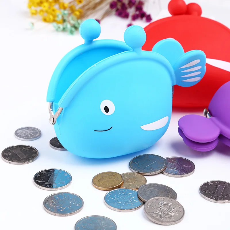 Cartoon Fish Design Coin Purse