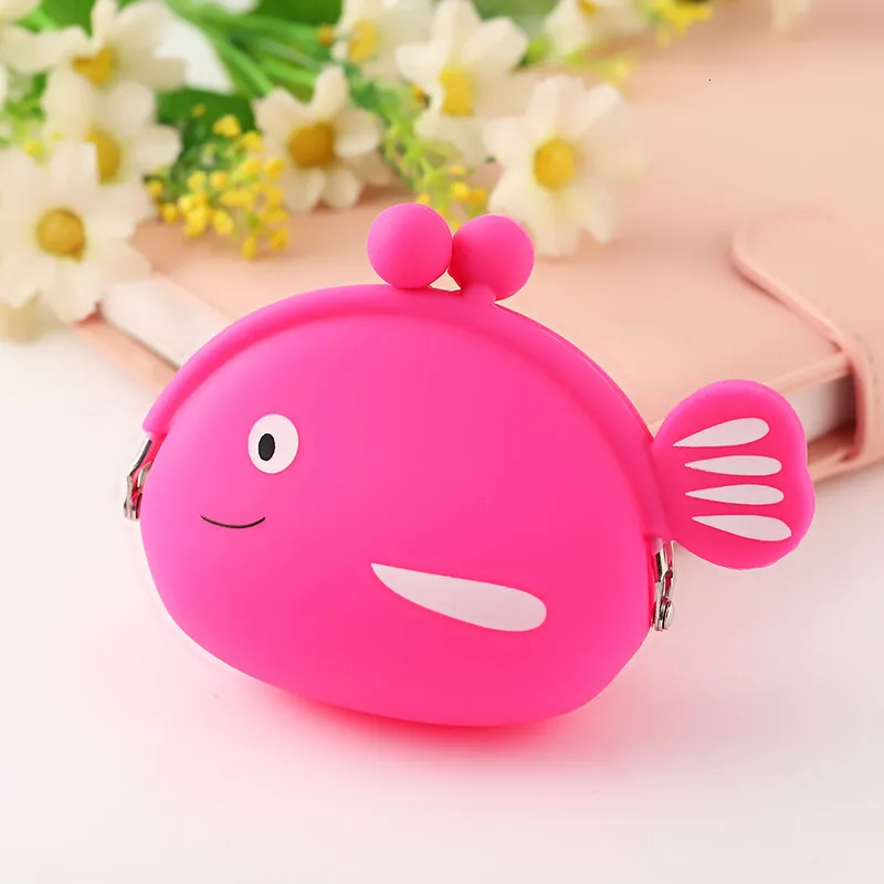 Cartoon Fish Design Coin Purse