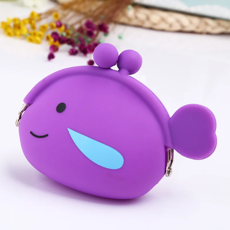 Cartoon Fish Design Coin Purse