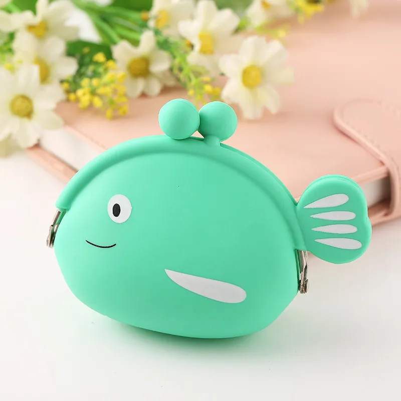 Cartoon Fish Design Coin Purse