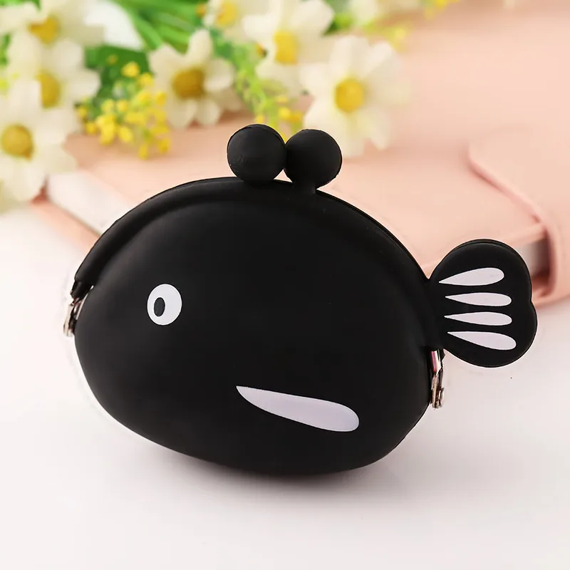 Cartoon Fish Design Coin Purse