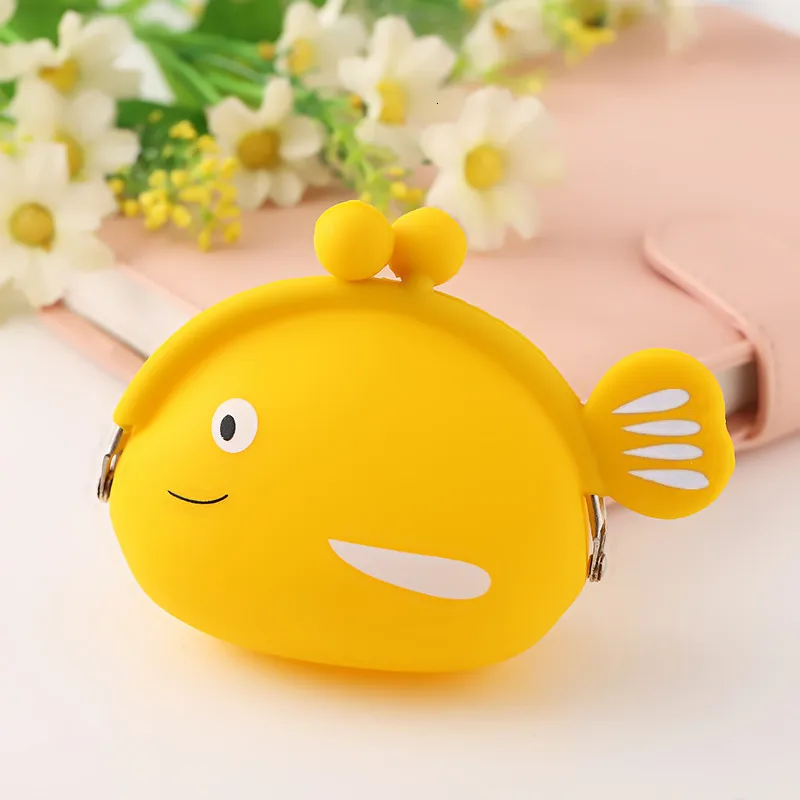 Cartoon Fish Design Coin Purse
