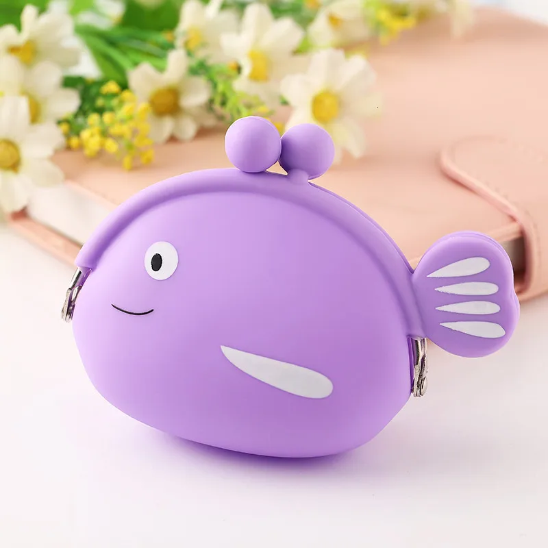 Cartoon Fish Design Coin Purse