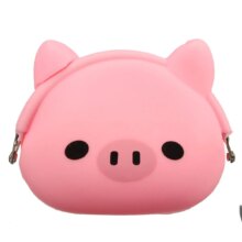 Animal Pig Cartoon Wallet Silicone Jelly Coin Bag Purse Animal Pig Cartoon Wallet Silicone Jelly Coin Bag Purse