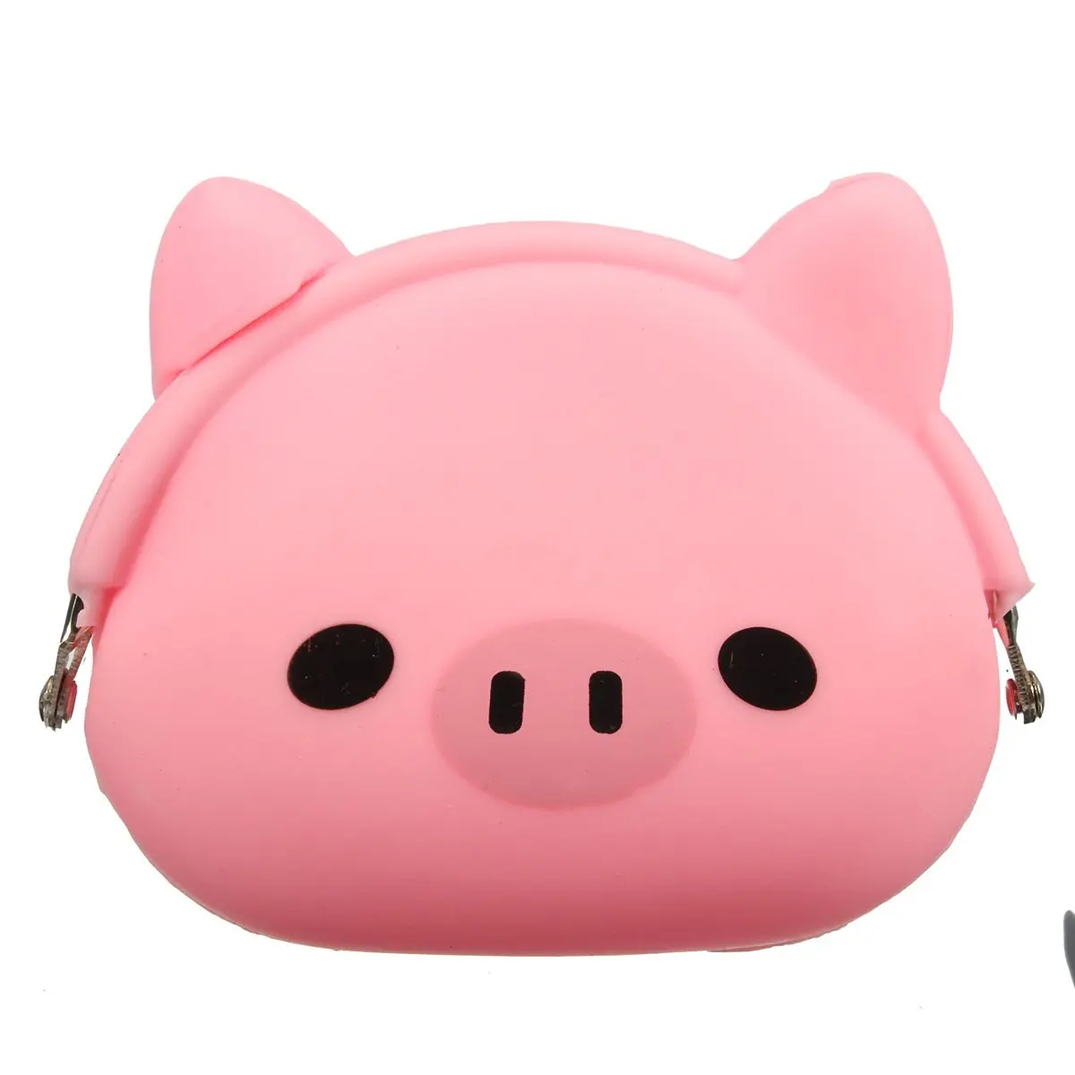 Animal Pig Cartoon Wallet Silicone Jelly Coin Bag Purse