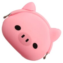 Animal Pig Cartoon Wallet Silicone Jelly Coin Bag Purse Animal Pig Cartoon Wallet Silicone Jelly Coin Bag Purse