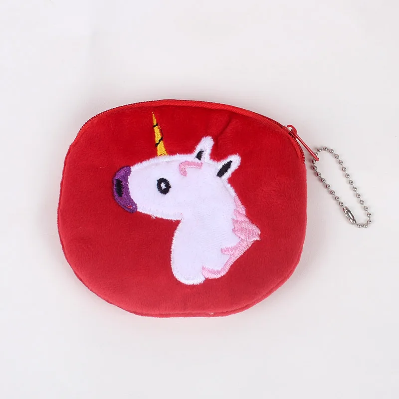 Spiderman Unicorn Cartoon Print Coin Purse