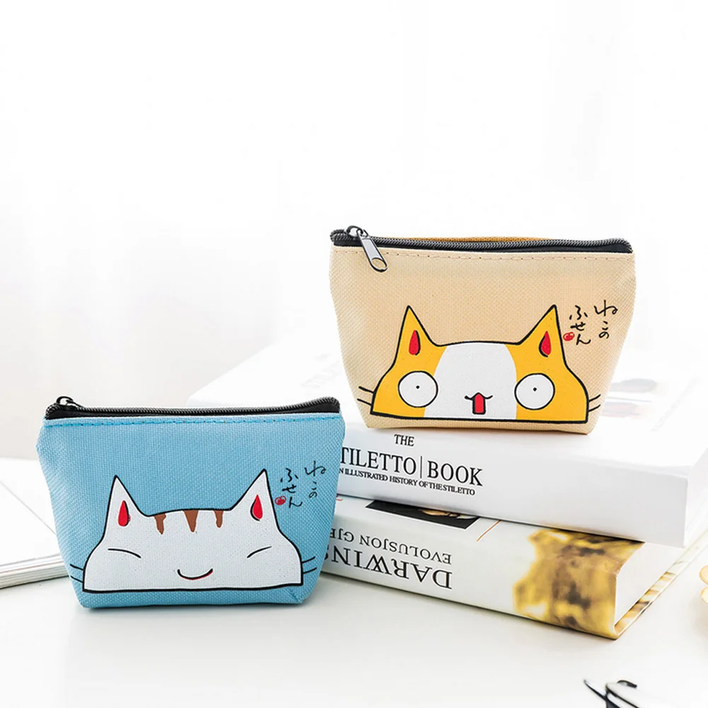 Kawaii Animal Cat Mini Change Wallet