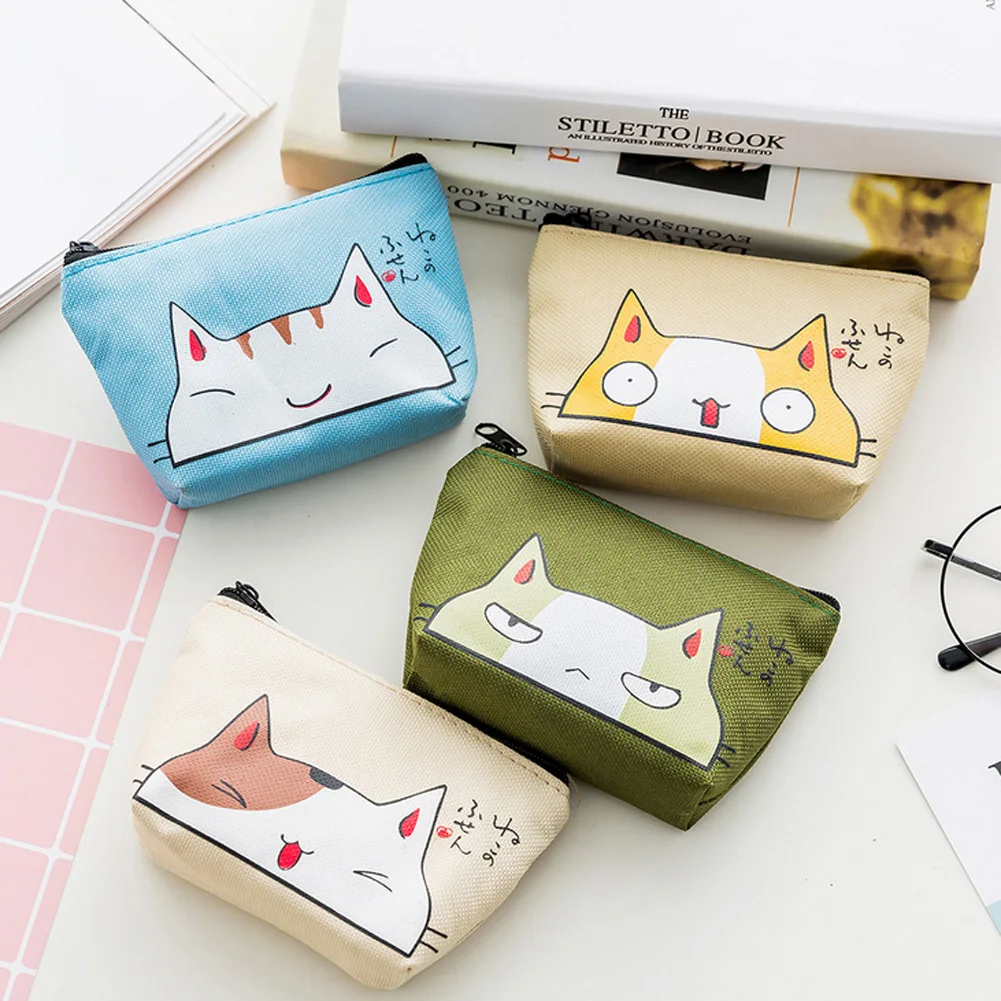 Kawaii Animal Cat Mini Change Wallet