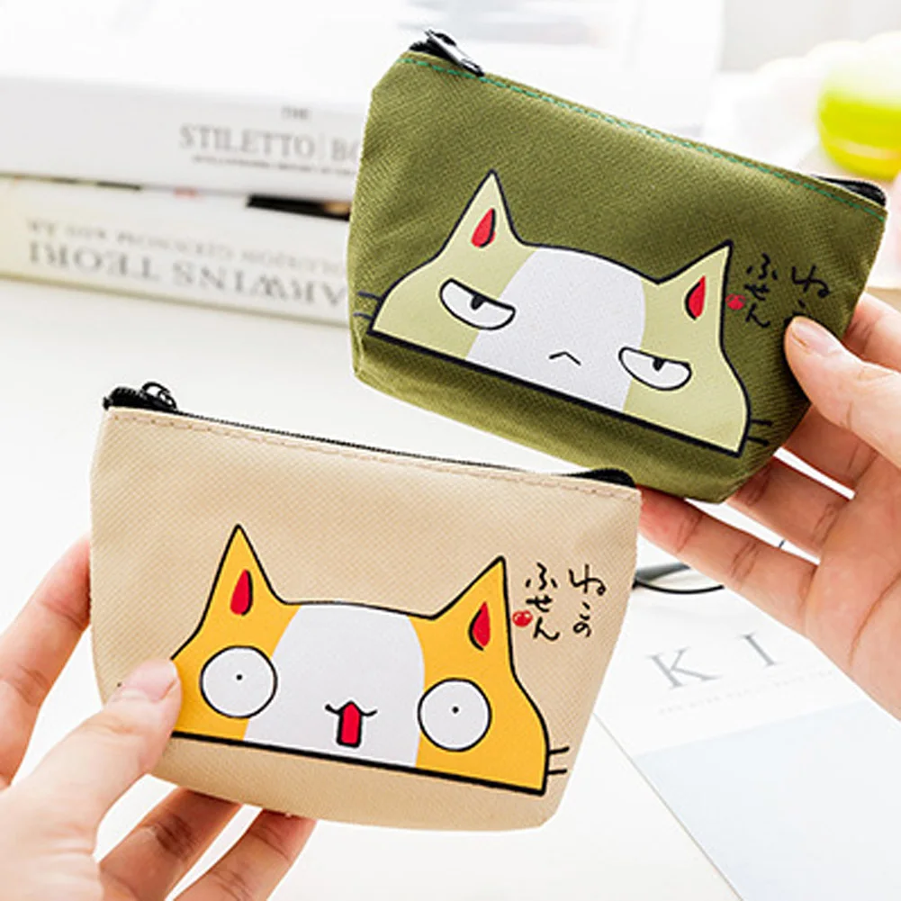 Kawaii Animal Cat Mini Change Wallet