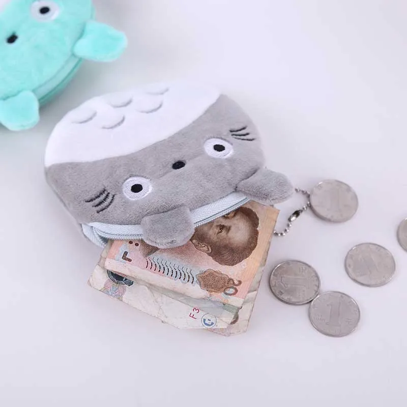 Kawaii Cartoon Totoro Plush Coin Purse 