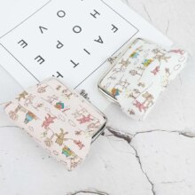 Kawaii Canvas Small Mini Wallet Kawaii Canvas Small Mini Wallet