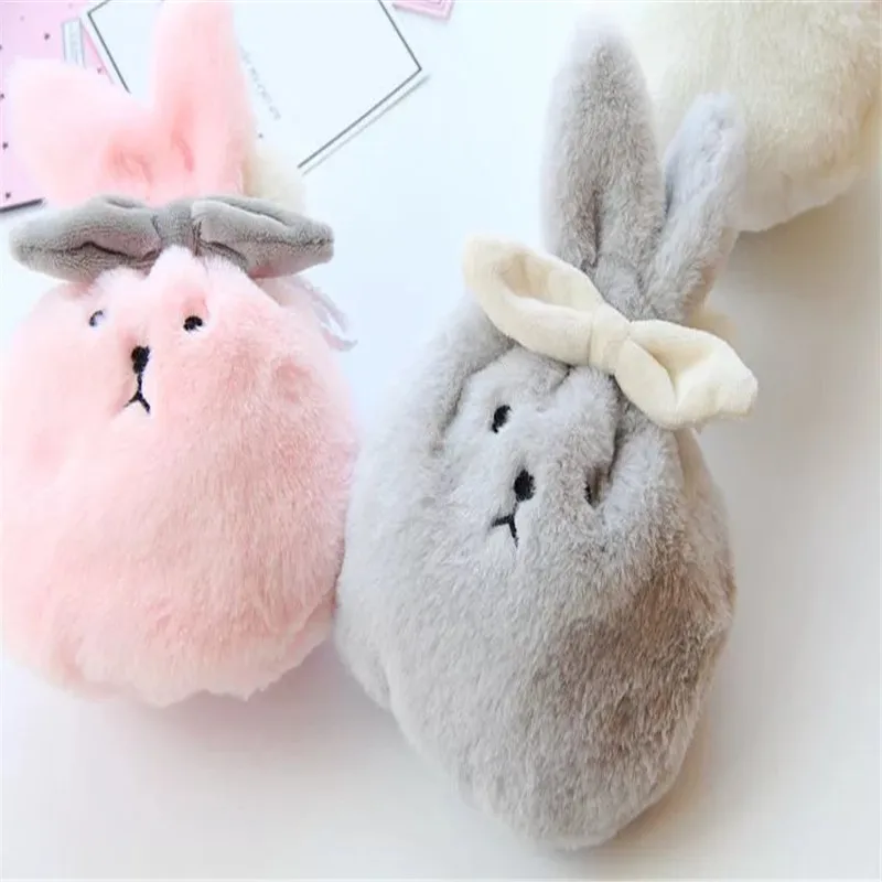 Cartoon Rabbit Kawaii Small Soft Plush Coin Pouch Cartoon Rabbit Kawaii Small Soft Plush Coin Pouch
