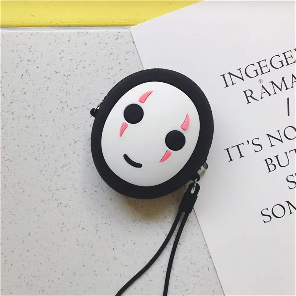 Kawaii Spirited Away Earphone Case Purse Wallet Pouch