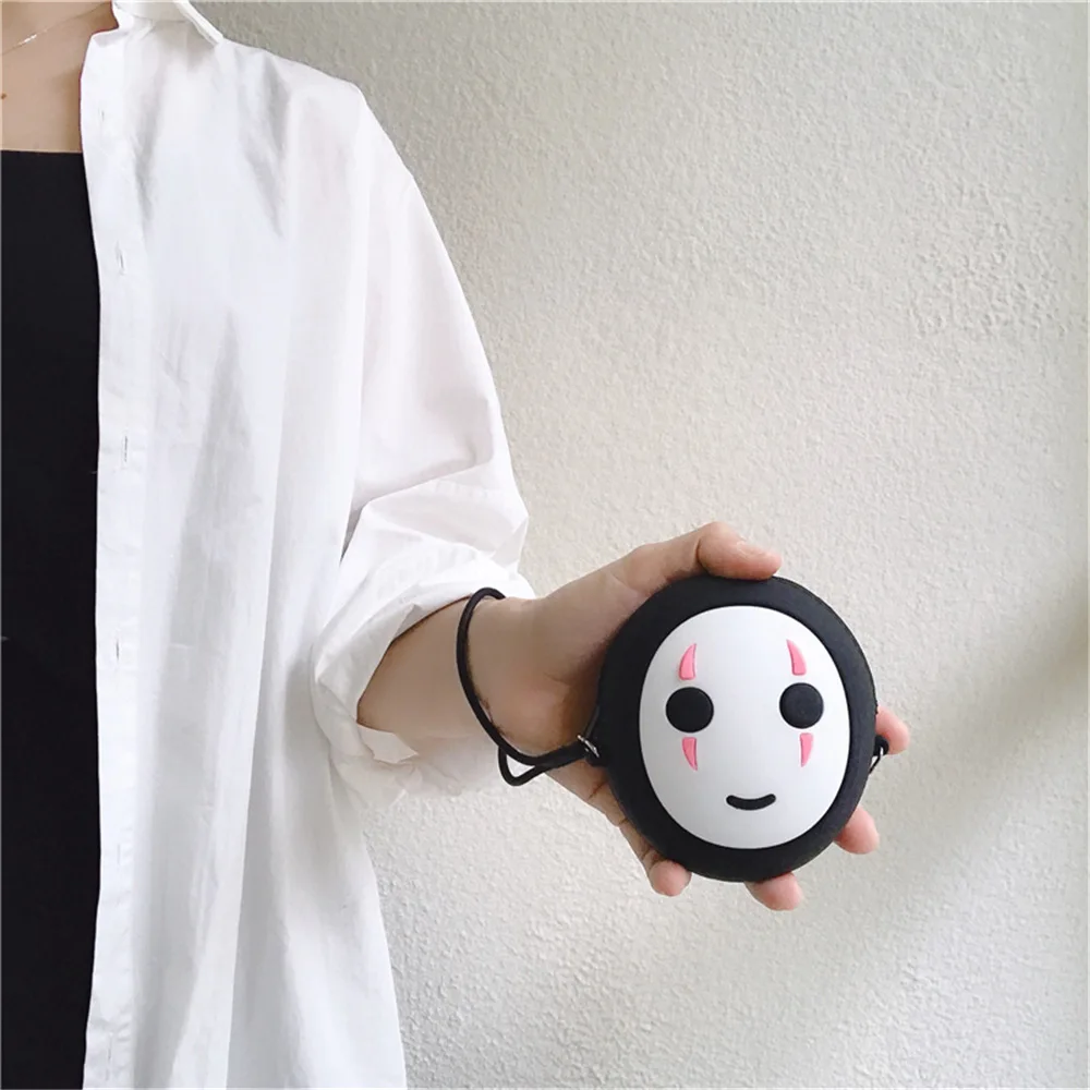 Kawaii Spirited Away Earphone Case Purse Wallet Pouch