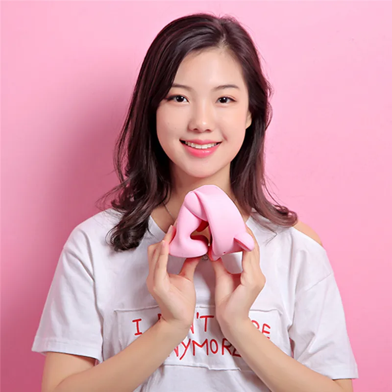 Pig Style Cartoon Silicone Coin Purse / Pencil Case