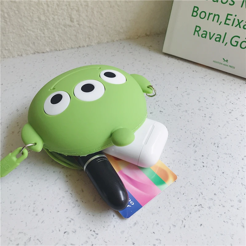 Kawaii Casual Silicone Waterproof Mini Coin Pouch 