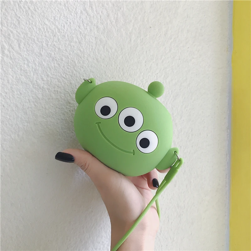 Kawaii Casual Silicone Waterproof Mini Coin Pouch 