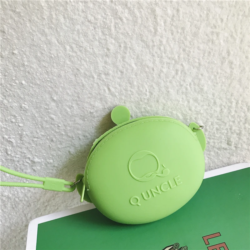 Kawaii Casual Silicone Waterproof Mini Coin Pouch 