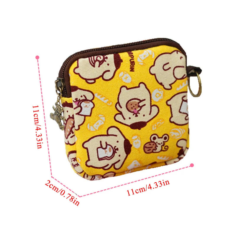 Cartoon Printed Mini Coin Purses