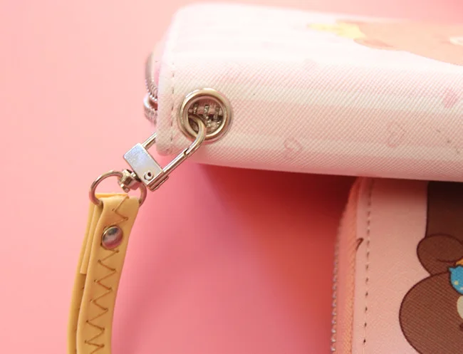 Cartoon Print Square Wallet