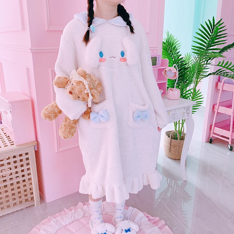 My Melody Cinnamoroll Pajamas Sets Long Sleeve Sleepwear
