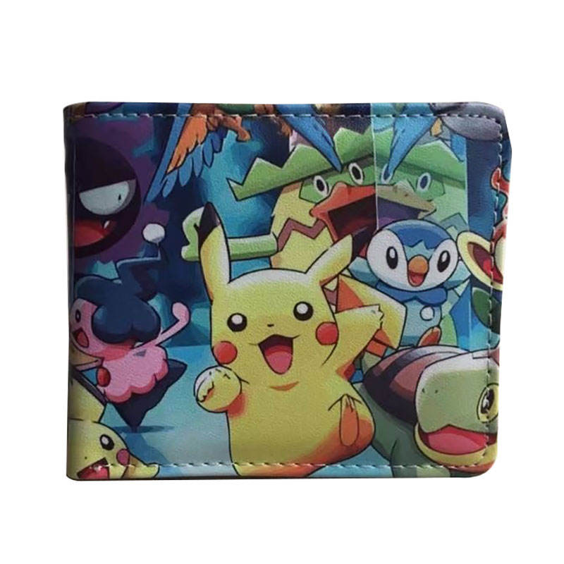 Cartoon Pokemon Series Pikachu Wallet Cartoon Pokemon Series Pikachu Wallet