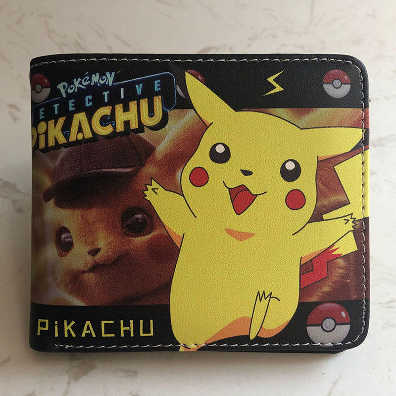 Cartoon Pokemon Series Pikachu Wallet Cartoon Pokemon Series Pikachu Wallet