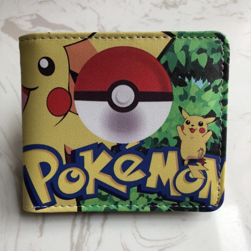 Cartoon Pokemon Series Pikachu Wallet Cartoon Pokemon Series Pikachu Wallet