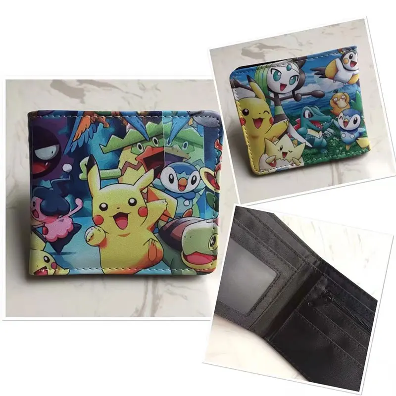 Cartoon Pokemon Series Pikachu Wallet Cartoon Pokemon Series Pikachu Wallet