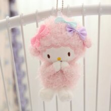 Cartoon My Melody Cinnamoroll Design Soft Plush Kawaii Keychain Cartoon My Melody Cinnamoroll Design Soft Plush Kawaii Keychain