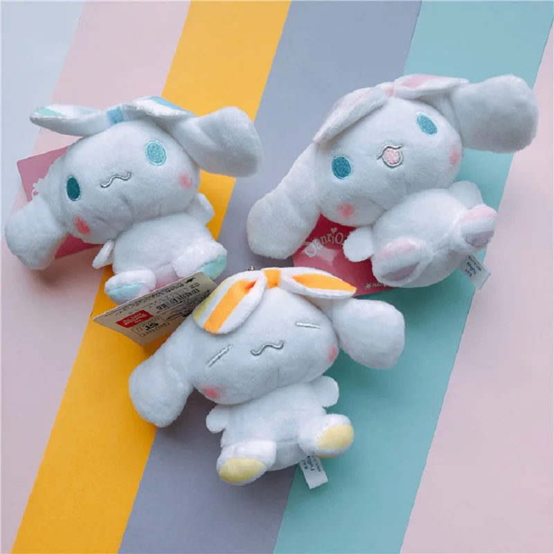 Cartoon Cinnamoroll Stuffed Animals Doll Keychain