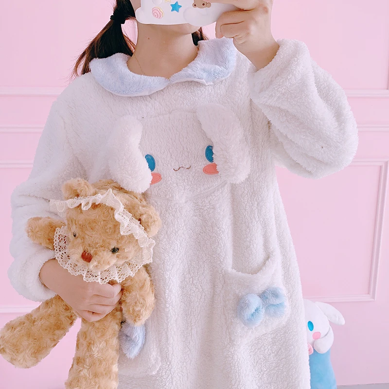 Cinnamoroll My Melody Bath Robe Sleepwear Pattern Costume