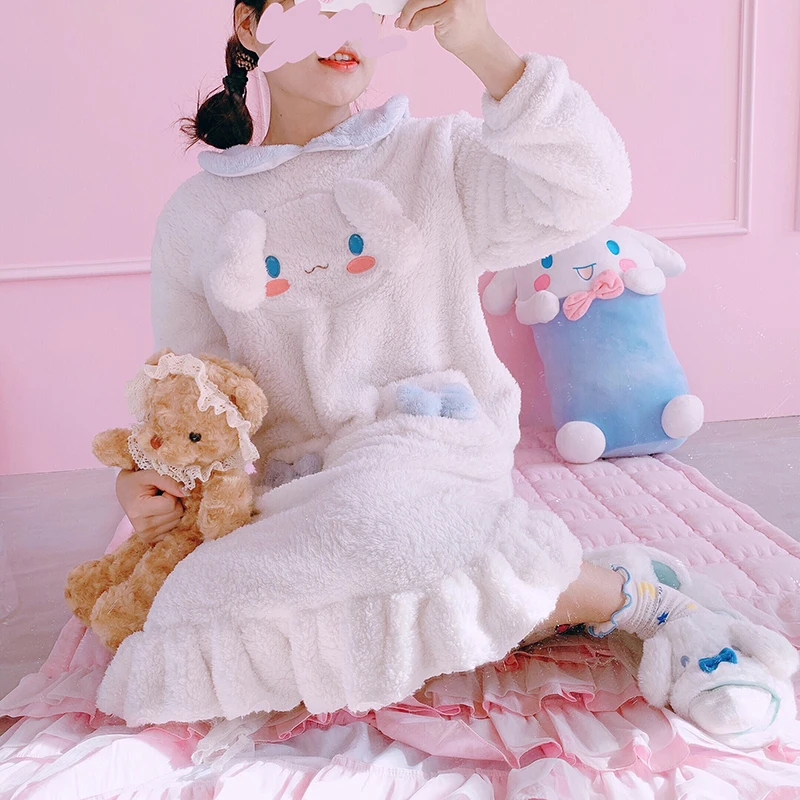Cinnamoroll My Melody Bath Robe Sleepwear Pattern Costume