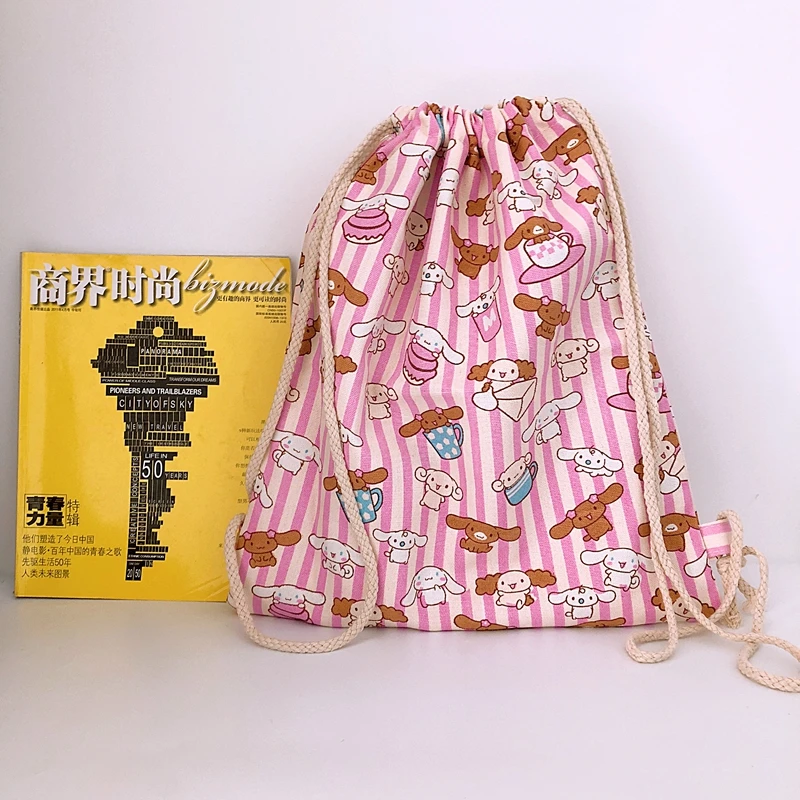 Cinnamoroll Drawstring Shoulder Travel Bags
