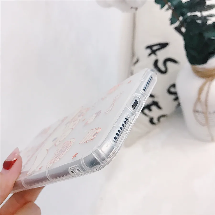 Cinnamoroll Pompompurin Cartoon Phone Case For iPhone